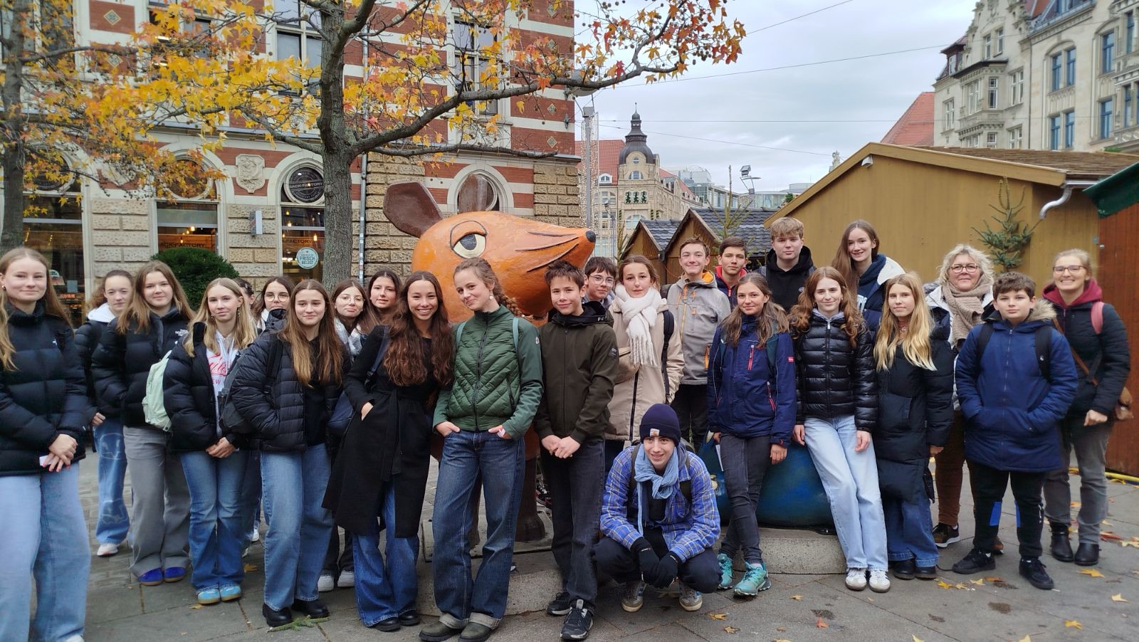 Gastschüler aus Desvres zu Besuch